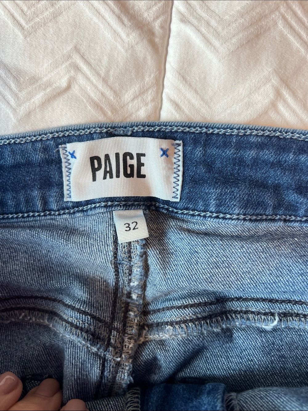 PAIGE High Rise Laurel Canyon Boot Cut Jean in Dark Wash - Picture 9 of 10